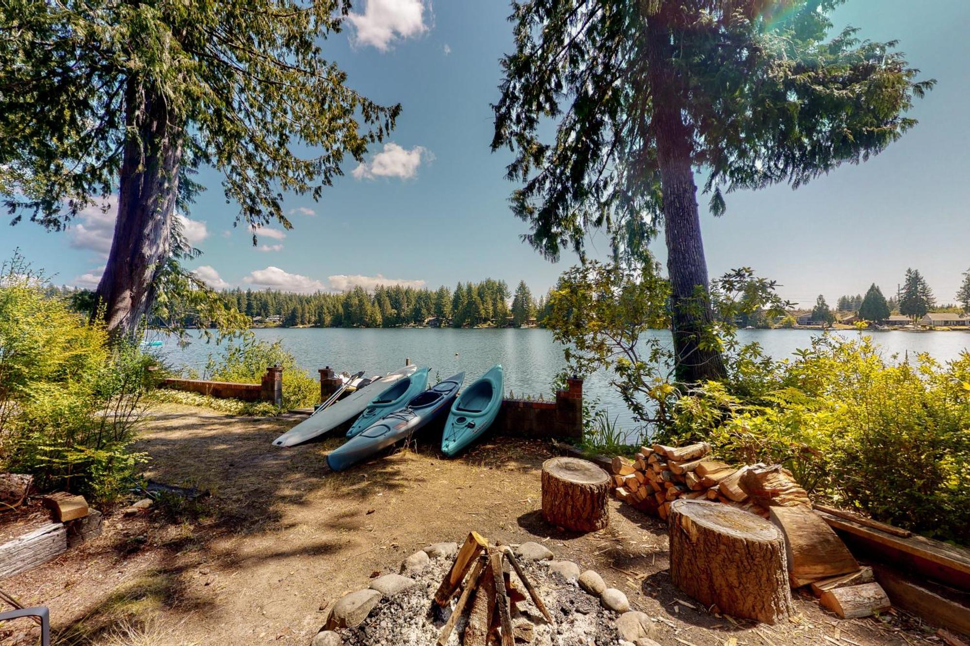 Lake Benson Rendezvous Grapeview Eksteriør billede